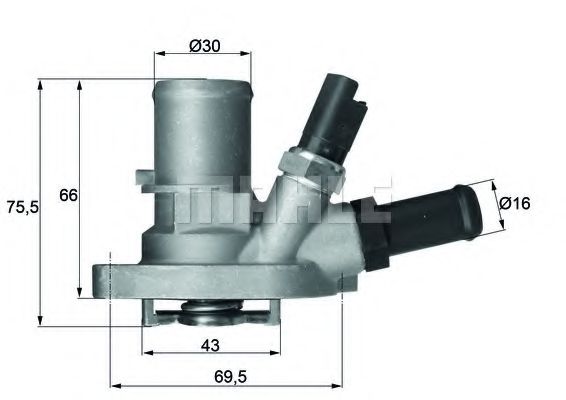 MAHLE ORIGINAL TI 149 88 Термостат, охлаждающая жидкость для FIAT (Фиат) MAHLE ORIGINAL TI 149 88 Термостат, охлаждающая жидкость для FIAT (Фиат)