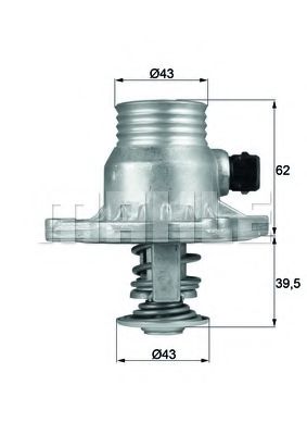 MAHLE ORIGINAL TM 11 105 Термостат, охлаждающая жидкость для BMW 7 (Бмв 7) MAHLE ORIGINAL TM 11 105 Термостат, охлаждающая жидкость для BMW 7 (Бмв 7)