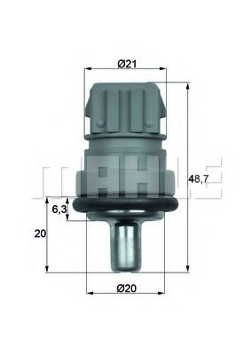 MAHLE ORIGINAL TSE 1D Датчик, температура охлаждающей жидкости для VOLKSWAGEN GOLF IV (Фольксваген Гольф 4) MAHLE ORIGINAL TSE 1D Датчик, температура охлаждающей жидкости для VOLKSWAGEN GOLF IV (Фольксваген Гольф 4)