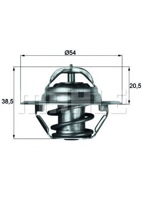 MAHLE ORIGINAL TX 3 87D Термостат, охлаждающая жидкость для OPEL COMMODORE B (Опель Cоммодорэ б) MAHLE ORIGINAL TX 3 87D Термостат, охлаждающая жидкость для OPEL COMMODORE B (Опель Cоммодорэ б)