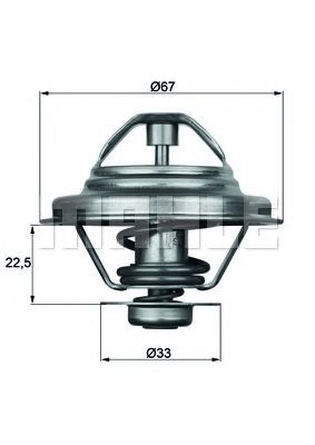 MAHLE ORIGINAL TX 24 87D Термостат, охлаждающая жидкость для VOLKSWAGEN T3 CARAVELLE (Фольксваген Т3 cараvэллэ) MAHLE ORIGINAL TX 24 87D Термостат, охлаждающая жидкость для VOLKSWAGEN T3 CARAVELLE (Фольксваген Т3 cараvэллэ)