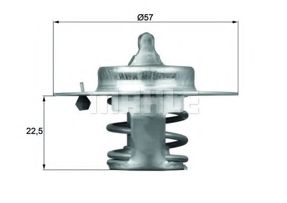 MAHLE ORIGINAL TX 60 83D Термостат, охлаждающая жидкость для PEUGEOT 305 II (Пежо 305 2) MAHLE ORIGINAL TX 60 83D Термостат, охлаждающая жидкость для PEUGEOT 305 II (Пежо 305 2)