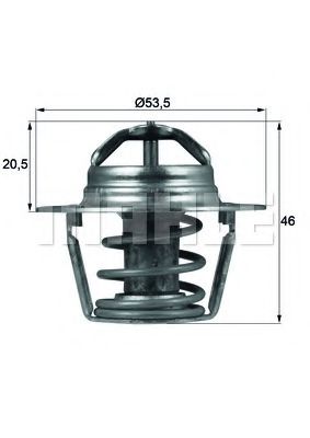 MAHLE ORIGINAL TX 91 89D Термостат, охлаждающая жидкость для RENAULT (Рено) MAHLE ORIGINAL TX 91 89D Термостат, охлаждающая жидкость для RENAULT (Рено)