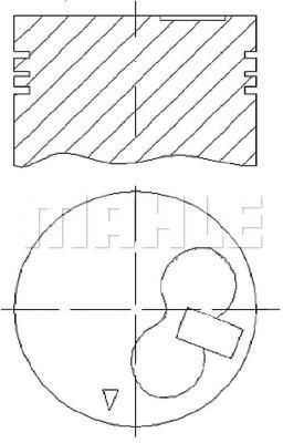 MAHLE ORIGINAL E195200 Поршень для MITSUBISHI SHOGUN III (Митсубиши/митсубиси Шогун 3) MAHLE ORIGINAL E195200 Поршень для MITSUBISHI SHOGUN III (Митсубиши/митсубиси Шогун 3)