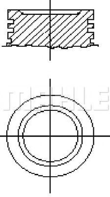 MAHLE ORIGINAL E14240 Поршень для CHEVROLET IPANEMA (Шевроле Ипанэма) MAHLE ORIGINAL E14240 Поршень для CHEVROLET IPANEMA (Шевроле Ипанэма)