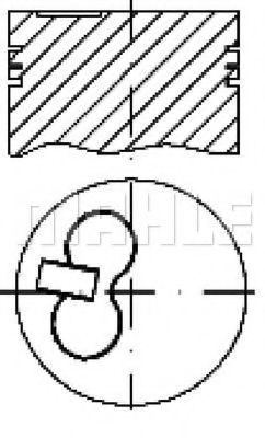 MAHLE ORIGINAL E195010 Поршень для MITSUBISHI PAJERO II (Митсубиши/митсубиси Паджеро 2) MAHLE ORIGINAL E195010 Поршень для MITSUBISHI PAJERO II (Митсубиши/митсубиси Паджеро 2)