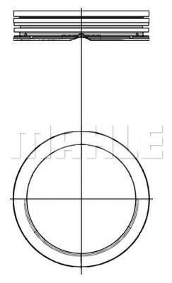 MAHLE ORIGINAL E14510 Поршень для CHEVROLET VECTRA (Шевроле Vэcтра) MAHLE ORIGINAL E14510 Поршень для CHEVROLET VECTRA (Шевроле Vэcтра)