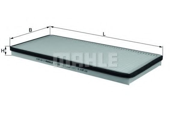 MAHLE ORIGINAL LA 680 Фильтр, воздух во внутренном пространстве для VOLVO 8700 (Вольво 8700) MAHLE ORIGINAL LA 680 Фильтр, воздух во внутренном пространстве для VOLVO 8700 (Вольво 8700)