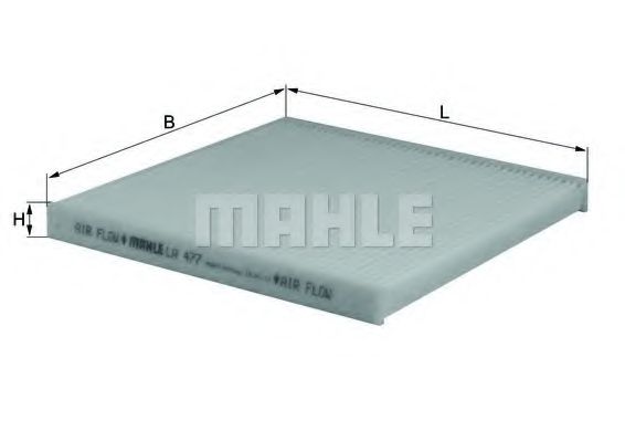 MAHLE ORIGINAL LA 477 Фильтр, воздух во внутренном пространстве для TOYOTA ESTIMA (Тойота/тоета Эстима) MAHLE ORIGINAL LA 477 Фильтр, воздух во внутренном пространстве для TOYOTA ESTIMA (Тойота/тоета Эстима)