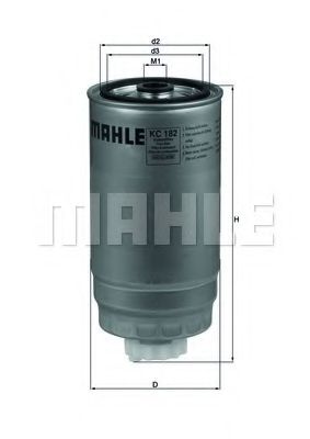 MAHLE ORIGINAL KC 182 Топливный фильтр для IVECO DAILY III (Ивеко Даилъ 3) MAHLE ORIGINAL KC 182 Топливный фильтр для IVECO DAILY III (Ивеко Даилъ 3)