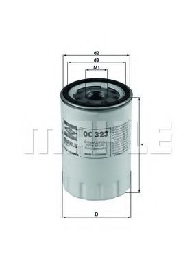MAHLE ORIGINAL OC 323 Масляный фильтр для JAGUAR VANDEN PLAS (Ягуар Vандэн плас) MAHLE ORIGINAL OC 323 Масляный фильтр для JAGUAR VANDEN PLAS (Ягуар Vандэн плас)