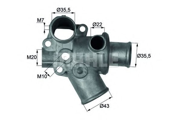 MAHLE ORIGINAL TI 94 80D Термостат, охлаждающая жидкость для ALFA ROMEO 145 (Альфа ромео 145) MAHLE ORIGINAL TI 94 80D Термостат, охлаждающая жидкость для ALFA ROMEO 145 (Альфа ромео 145)