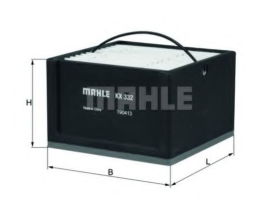 MAHLE ORIGINAL KX 332 Топливный фильтр для MAN TGS (Ман Тджи с) MAHLE ORIGINAL KX 332 Топливный фильтр для MAN TGS (Ман Тджи с)