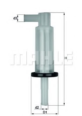 MAHLE ORIGINAL KL 33 OF Топливный фильтр для MERCEDES-BENZ G-CLASS (Мэрcэдэс-бэнз Ж класс) MAHLE ORIGINAL KL 33 OF Топливный фильтр для MERCEDES-BENZ G-CLASS (Мэрcэдэс-бэнз Ж класс)