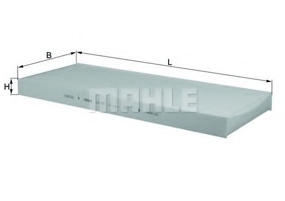 MAHLE ORIGINAL LA 167 Фильтр, воздух во внутренном пространстве для CITROËN DISPATCH (CитроËн Диспатч) MAHLE ORIGINAL LA 167 Фильтр, воздух во внутренном пространстве для CITROËN DISPATCH (CитроËн Диспатч)