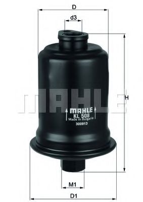 MAHLE ORIGINAL KL 508 Топливный фильтр для HYUNDAI AVANTE II (Хендай Аvантэ 2) MAHLE ORIGINAL KL 508 Топливный фильтр для HYUNDAI AVANTE II (Хендай Аvантэ 2)