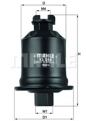 MAHLE ORIGINAL KL 514 Топливный фильтр для TOYOTA RAV 4 I (Тойота/тоета Рав 4 1) MAHLE ORIGINAL KL 514 Топливный фильтр для TOYOTA RAV 4 I (Тойота/тоета Рав 4 1)