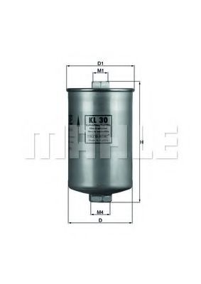 MAHLE ORIGINAL KL 30 Топливный фильтр для SAAB 9-3 (Сааб 9-3) MAHLE ORIGINAL KL 30 Топливный фильтр для SAAB 9-3 (Сааб 9-3)