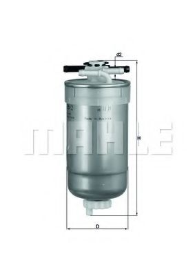 MAHLE ORIGINAL KL 233/2 Топливный фильтр для VOLKSWAGEN GOLF IV (Фольксваген Гольф 4) MAHLE ORIGINAL KL 233/2 Топливный фильтр для VOLKSWAGEN GOLF IV (Фольксваген Гольф 4)