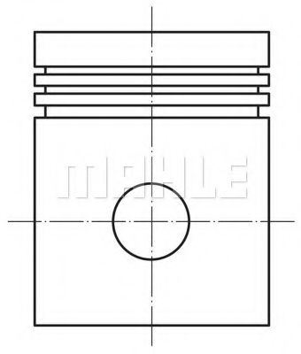 MAHLE ORIGINAL 037 31 00 Поршень для VOLVO 480 E (Вольво 480 э) MAHLE ORIGINAL 037 31 00 Поршень для VOLVO 480 E (Вольво 480 э)
