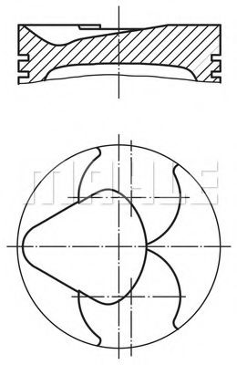 MAHLE ORIGINAL 676 13 00 Поршень для MITSUBISHI PAJERO/SHOGUN I (Митсубиши/митсубиси Пажэро/шогун и) MAHLE ORIGINAL 676 13 00 Поршень для MITSUBISHI PAJERO/SHOGUN I (Митсубиши/митсубиси Пажэро/шогун и)