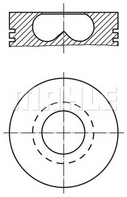 MAHLE ORIGINAL 008 37 00 Поршень для FIAT F (Фиат Ф) MAHLE ORIGINAL 008 37 00 Поршень для FIAT F (Фиат Ф)