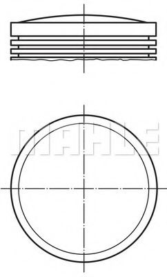 MAHLE ORIGINAL 008 56 00 Поршень для FIAT SUPERBRAVO (Фиат Супербраvо) MAHLE ORIGINAL 008 56 00 Поршень для FIAT SUPERBRAVO (Фиат Супербраvо)