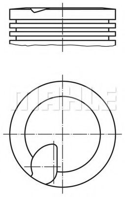 MAHLE ORIGINAL 038 41 00 Поршень для VOLVO 850 (Вольво 850) MAHLE ORIGINAL 038 41 00 Поршень для VOLVO 850 (Вольво 850)