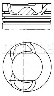 MAHLE ORIGINAL 209 68 00 Поршень для RENAULT TRUCKS MANAGER (Рено трак Манагэр) MAHLE ORIGINAL 209 68 00 Поршень для RENAULT TRUCKS MANAGER (Рено трак Манагэр)