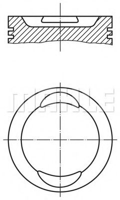 MAHLE ORIGINAL 009 41 00 Поршень для LANCIA Y (Лансиа/лянча Ъ) MAHLE ORIGINAL 009 41 00 Поршень для LANCIA Y (Лансиа/лянча Ъ)