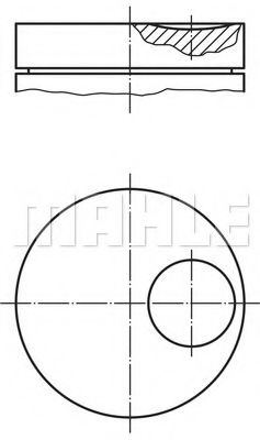 MAHLE ORIGINAL 014 59 12 Поршень для FORD FIESTA (Форд Фиэста) MAHLE ORIGINAL 014 59 12 Поршень для FORD FIESTA (Форд Фиэста)