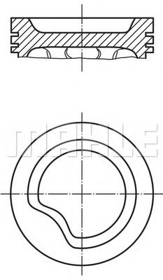 MAHLE ORIGINAL 011 06 00 Поршень для OPEL CORSA B (Опель Корса б) MAHLE ORIGINAL 011 06 00 Поршень для OPEL CORSA B (Опель Корса б)