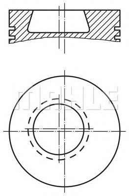 MAHLE ORIGINAL 003 78 00 Поршень для MERCEDESBENZ (Мерседес бенц) MAHLE ORIGINAL 003 78 00 Поршень для MERCEDESBENZ (Мерседес бенц)