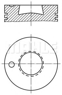 MAHLE ORIGINAL 003 91 00 Поршень для MERCEDESBENZ (Мерседес бенц) MAHLE ORIGINAL 003 91 00 Поршень для MERCEDESBENZ (Мерседес бенц)