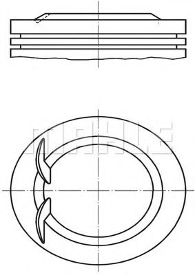 MAHLE ORIGINAL 011 02 00 Поршень для OPEL CORSA SWING (Опель Корса свинг) MAHLE ORIGINAL 011 02 00 Поршень для OPEL CORSA SWING (Опель Корса свинг)