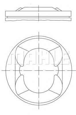 MAHLE ORIGINAL 081 PI 00110 000 Поршень для MINI MINI COUNTRYMAN (Мини Мини кантримэн) MAHLE ORIGINAL 081 PI 00110 000 Поршень для MINI MINI COUNTRYMAN (Мини Мини кантримэн)