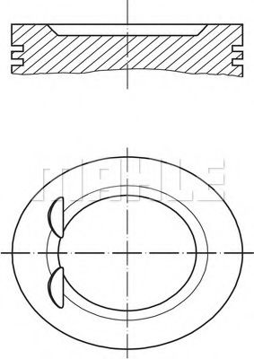 MAHLE ORIGINAL 001 06 00 Поршень для MERCEDES-BENZ CLK (Мэрcэдэс-бэнз Слк) MAHLE ORIGINAL 001 06 00 Поршень для MERCEDES-BENZ CLK (Мэрcэдэс-бэнз Слк)