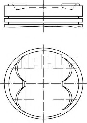 MAHLE ORIGINAL 607 80 00 Поршень для TOYOTA FUN CARGO (Тойота/тоета Фун cарго) MAHLE ORIGINAL 607 80 00 Поршень для TOYOTA FUN CARGO (Тойота/тоета Фун cарго)