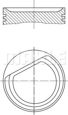 MAHLE ORIGINAL 001 26 01 Поршень для MERCEDES-BENZ VANEO (Мэрcэдэс-бэнз Vанэо) MAHLE ORIGINAL 001 26 01 Поршень для MERCEDES-BENZ VANEO (Мэрcэдэс-бэнз Vанэо)