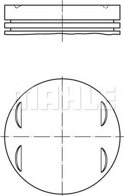MAHLE ORIGINAL 005 24 00 Поршень для MERCEDES-BENZ SPRINTER 3,5-T (Мэрcэдэс-бэнз Спринтэр 3,5-т) MAHLE ORIGINAL 005 24 00 Поршень для MERCEDES-BENZ SPRINTER 3,5-T (Мэрcэдэс-бэнз Спринтэр 3,5-т)