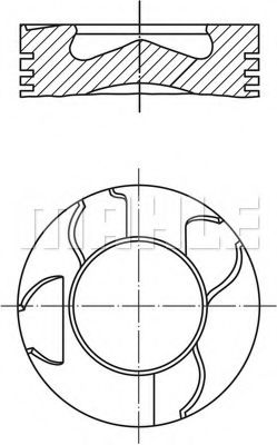 MAHLE ORIGINAL 003 15 00 Поршень для MERCEDES-BENZ VANEO (Мэрcэдэс-бэнз Vанэо) MAHLE ORIGINAL 003 15 00 Поршень для MERCEDES-BENZ VANEO (Мэрcэдэс-бэнз Vанэо)