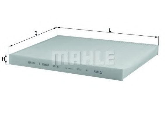 MAHLE ORIGINAL LA 31 Фильтр, воздух во внутренном пространстве для VOLKSWAGEN GOLF III (Фольксваген Гольф 3) MAHLE ORIGINAL LA 31 Фильтр, воздух во внутренном пространстве для VOLKSWAGEN GOLF III (Фольксваген Гольф 3)