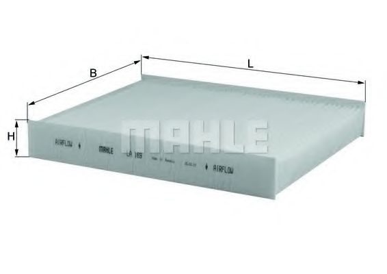 MAHLE ORIGINAL LA 169 Фильтр, воздух во внутренном пространстве для FORD USA ECOSPORT (Форд сша Эcоспорт) MAHLE ORIGINAL LA 169 Фильтр, воздух во внутренном пространстве для FORD USA ECOSPORT (Форд сша Эcоспорт)