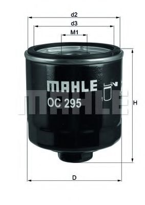 MAHLE ORIGINAL OC 295 Масляный фильтр для SEAT AROSA (Сеат Ароса) MAHLE ORIGINAL OC 295 Масляный фильтр для SEAT AROSA (Сеат Ароса)
