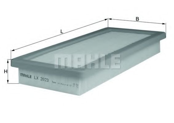MAHLE ORIGINAL LX 2023 Воздушный фильтр для PEUGEOT (Пежо) MAHLE ORIGINAL LX 2023 Воздушный фильтр для PEUGEOT (Пежо)