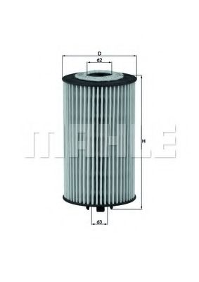 MAHLE ORIGINAL OX 401D Масляный фильтр для OPEL CORSA D (Опель Корса д)