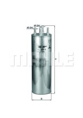 MAHLE ORIGINAL KL 229/4 Топливный фильтр для VOLKSWAGEN T6 CARAVELLE (Фольксваген Т6 каравелла) MAHLE ORIGINAL KL 229/4 Топливный фильтр для VOLKSWAGEN T6 CARAVELLE (Фольксваген Т6 каравелла)