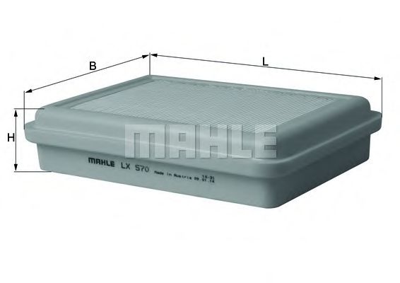 MAHLE ORIGINAL LX 570 Воздушный фильтр для TOYOTA COROLLA FX (Тойота/тоета Cоролла инфинити фх) MAHLE ORIGINAL LX 570 Воздушный фильтр для TOYOTA COROLLA FX (Тойота/тоета Cоролла инфинити фх)