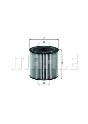 MAHLE ORIGINAL OX 210D Масляный фильтр для OPEL MOVANO (Опель Моvано) MAHLE ORIGINAL OX 210D Масляный фильтр для OPEL MOVANO (Опель Моvано)