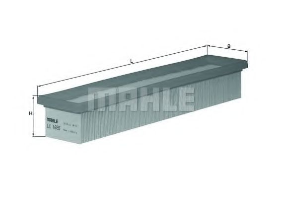 MAHLE ORIGINAL LX 1655 Воздушный фильтр для RENAULT (Рено) MAHLE ORIGINAL LX 1655 Воздушный фильтр для RENAULT (Рено)